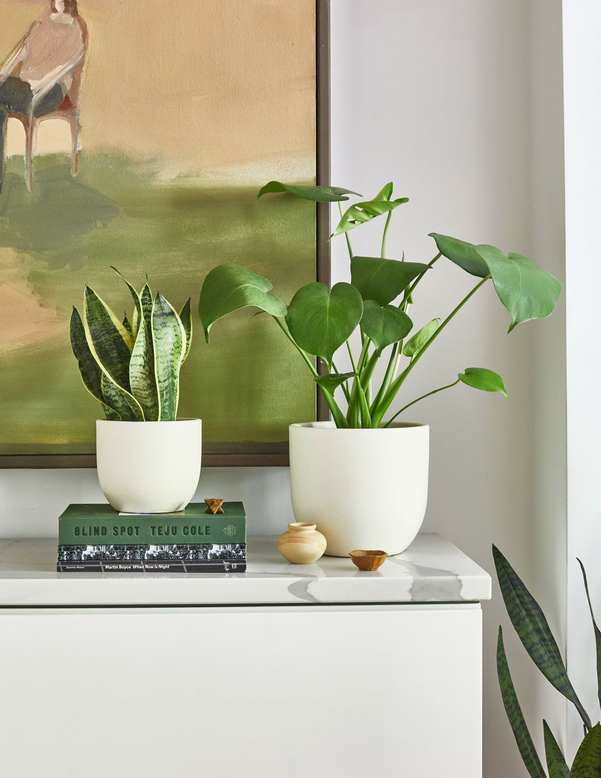 Small Grant Ceramic Planter Duo